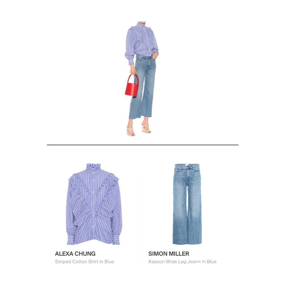 Simon Miller Kasson Wide Leg Mid rise Size 27 - Picture 4 of 8